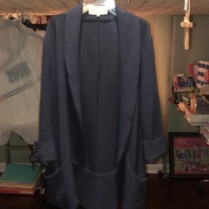 French Mauve blazer/cardigan